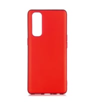 Oppo Reno 4 Pro 4G Uyumlu Kılıf Zore Premier Silikon Kapak (Kırmızı)