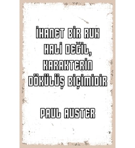 Ihanet Bir Ruh Hali Değildir - Hbb Ahsaş Poster 20x30