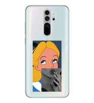Xiaomi Redmi Note 8 PRO Uyumlu Alice Tasarımlı Şeffaf Telefon Kılıfı