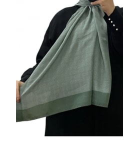 Monogram Jakar Şal - %50 Viskon %50 Polyester - 6060900-05 (A.Yeşil)