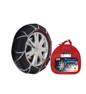 175-15 Ebatlarına Uyumlu 4x4 Karmatik Kar Patinaj Zinciri Space (Gri)