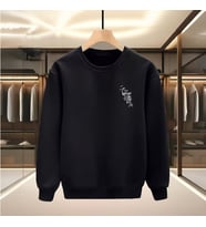 TOO BASKILI SWEATSHİRT (Siyah)