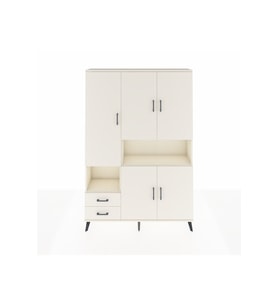 Arges Dolap 10 Raflı 2 Çekmeceli 5 Kapaklı 132x30x195 Aytaşı-Aytaşı/Aytaşı