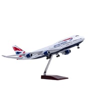 HEDİYELİK-MAKET UÇAKLAR-BRITISH-ÖLÇEK : 1:160 47 CM-JB747BRITISH