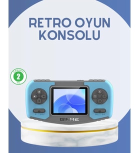 Çocuklara Özel Retro Oyun Konsolu Portatif Eğlence Cihazı