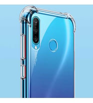 Huawei P40 Lite E Kılıf Şeffaf Nitro Anti Shock Kapak (Renksiz)