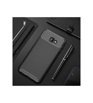 Samsung Galaxy J4 Plus Uyumlu Kılıf Zore Negro Silikon Kapak (Siyah)