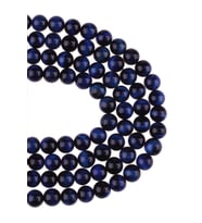 8 MM Lacivert Kaplangözü Taşı Dizi - DZ3931-L