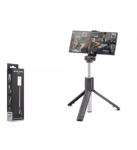 Nodar ND1037 Tripod Selfie Çubuğu 69cm Bluetooth Kumandalı Siyah