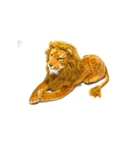 Oyuncak Yatan Peluş Aslan Kuyruk Uzunluğuyla 55 Cm (Çok Renkli)
