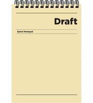 Color A4 Kareli Bloknot Draft - Sarı
