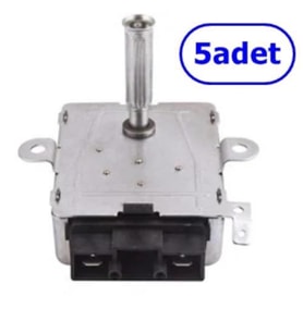Piliç Çevirme Motoru 6Watt (30 Saniyede 1 tur) 5 adet (Metal)