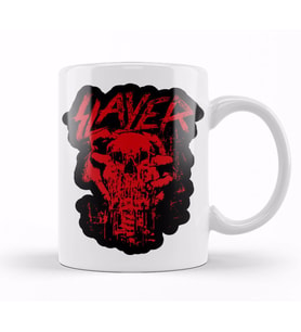 Slayer Bloody Skull Kupa Bardak Porselen