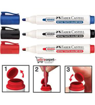 Faber-Castell Beyaz Tahta Kalemi Kırmızı Doldurulabilir