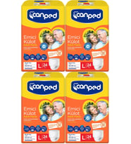 Canped Emici Külot Hasta Yetişkin Bezi L - Büyük - Large 96 Adet (4PK*24)