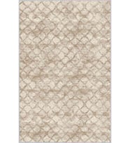 Eliana Home Baskılı, Yıkanabilir Kaymaz Taban Salon Halısı LNA0348 100x150 cm (Bej)