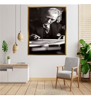 ÇERÇEVELİ ATATÜRK TABLO S429