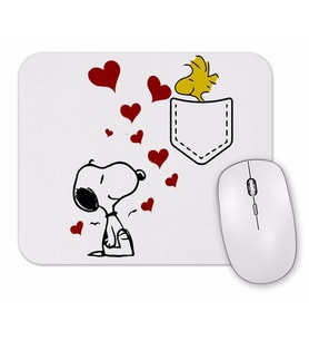 Love Snoopy Mouse Pad