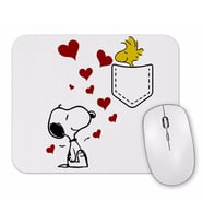 Love Snoopy Mouse Pad