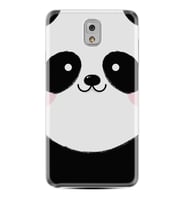Samsung Note 3 4 5 8 9 20 Ultra 10 Lite Kılıf Desenli Silikon Sevimli Panda 1794