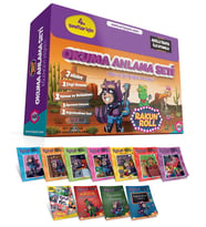 Rakun Roll Okuma Anlama Seti 4. Sınıf (10 Kitap) - Feridun Depe - Arı Yayınları