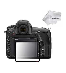 Cazipshop D810 Lcd Ekran Koruyucu + Fiber Bez (Siyah)