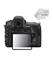 Cazipshop D810 Lcd Ekran Koruyucu + Fiber Bez (Siyah)