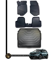 Citroen C5 Aircross Alt 2017+ 3D Havuzlu Oto Paspas Ve 3D Bagaj Havuzu Uranüs Set