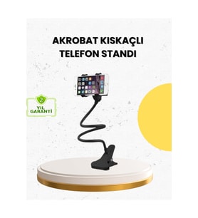 Masa ve Araç İçi Kullanıma Uygun Akrobat Telefon Tutucu
