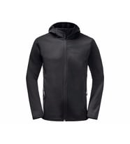 Jack Wolfskin Bornberg Hoody M Erkek Outdoor Montu 1307471-6000 Siyah