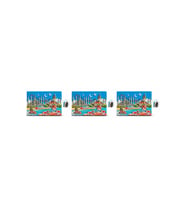 Kişiye Özel İstanbul Temalı Polyester Magnet 3'lü Set - Boğaz Manzarası