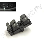 Polo Sol Dörtlü Cam Açma Düğmesi 5G0959857G