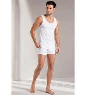 Pierre Cardin 140 Erkek Modal Pamuklu Rahat Damat Günlük/Çeyizlik Kutulu Atlet Boxer Takım