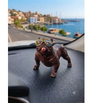 Pitbull Köpek El Yapımı Dekoratif Ürün - Masaüstü Dekorasyon