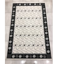 Saray Halı Sembol 11831 As 150X230 Gri Beyaz 4 M2 Halı !