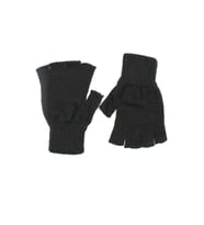 Ceppello Siyah Triko Unisex Yarım Parmak Eldiven CAPEFTZR01