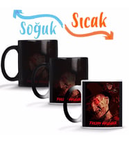 Freddy Krueger Sihirli Kupa Bardak Porselen