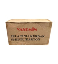 Yasemin Jelatinli Kutulu Poşetli Ahşap Kürdan - 500 Adetlik 50 Paket