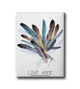 Love Home Canvas Tablo MİND456