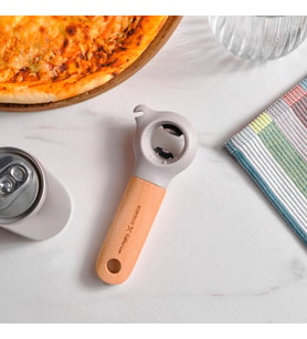 Karaca x Refika Gadgets Ahşap Saplı 3 In 1 Açacak