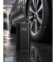 Kablosuz Lastik Şişirme Kompresörü Dijital Ekranlı Powerbank Özellikli Ha Pompası