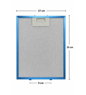27 X 35 Cm. Teka Db1-60 Uyumlu Davlumbaz Filtresi