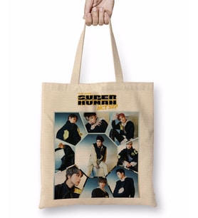 NCT 127 Superhuman 04 Bez Çanta Uzun Saplı