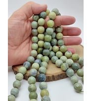 Peridot (Zebercet) Taşı Bal Peteği Faset Kesim Dizi 14mm(62270)