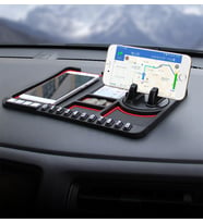 Silikon Araba Telefon Tutacağı Kaymaz Mat Otomatik Telefon Tutucu