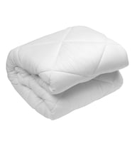 Royam Çift Kişilik Microfiber Silikon Yorgan 195 x 215 (Beyaz)