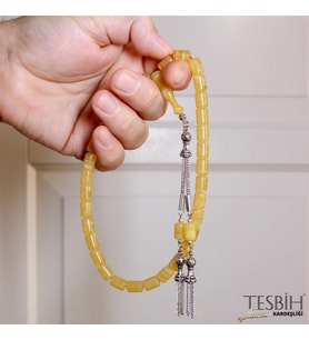Kapsül Model Sıkma Kehribar Tesbih tsb0208