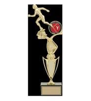 ODAK KUPA - Figürlü Kupalar - Atletizm Kadın Figürlü Kupalar FG-043 C - 41 cm