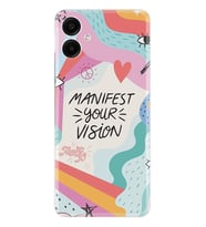 Samsung Galaxy A06 Kılıf Boutique Baskılı Resimli Manifest Pcode -080