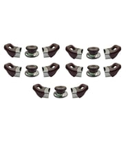 Bordo / Vişne Tencere Yan Kulpları ve Kapak Kulpu Seti - 5 Set